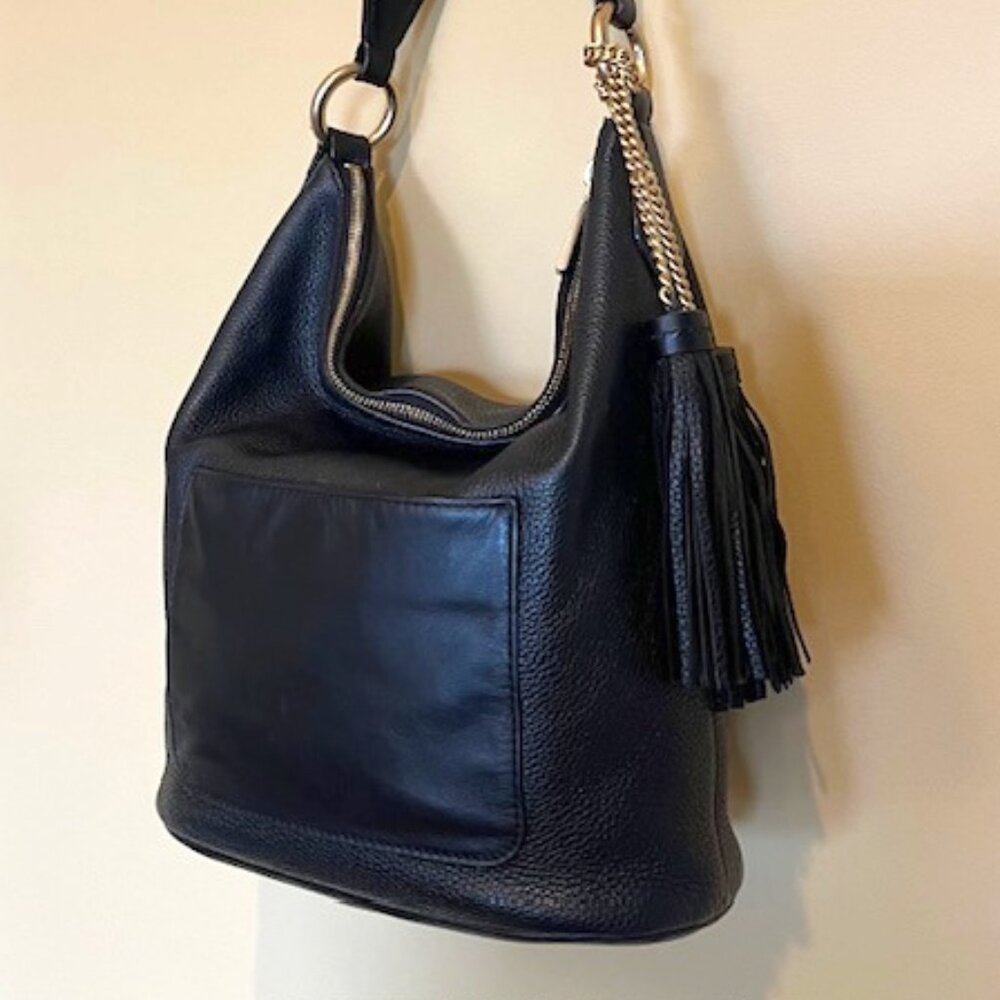 Michael Kors Large Pebble Leather Hobo Bag